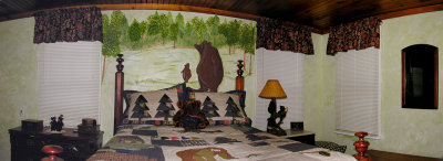 bedroom mural