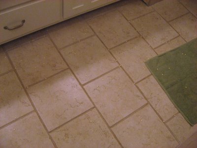 Overflow went to the floor