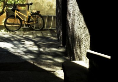 Yellow bike