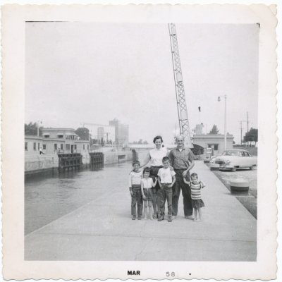 mary fitch  family Welland Canal 1956.jpg