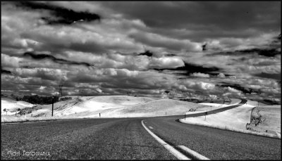 South Dakota Highway in IR