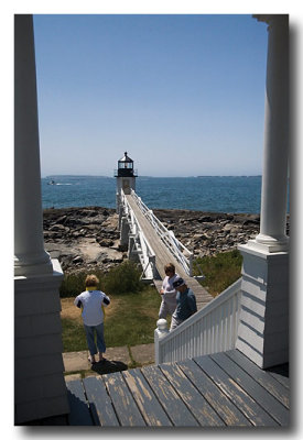 Marshall Point Lighthouse is one and we get....