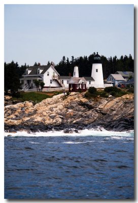 Then we reach Pemaquid and see it from the water...interesting!