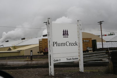 We take a ride to Columbia Falls where Plum Creek..