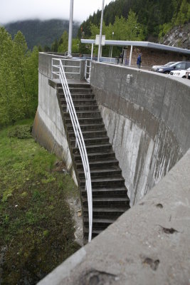 Dam stairs!