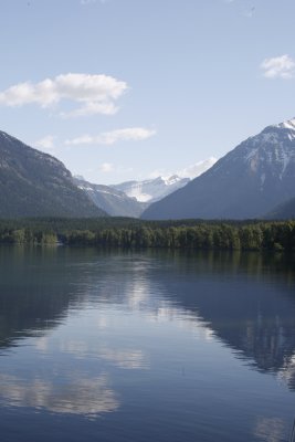 And the mountains are mirrored....