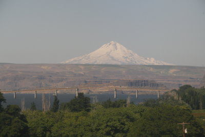 Later, Mt. Hood comes into view.