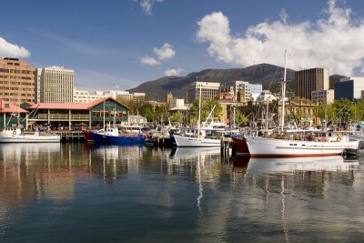 Hobart marina