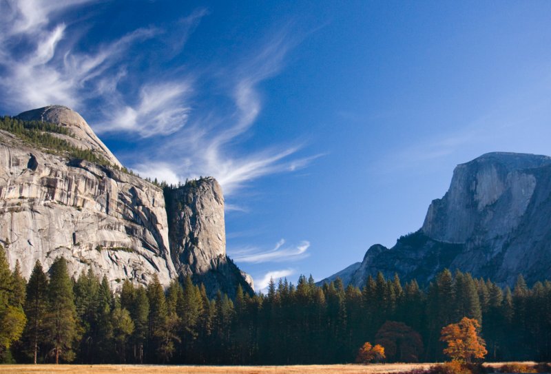 North Dome and Half Dome