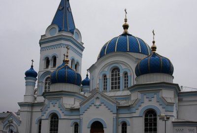 Orthodox church in Jelgava,Latvia