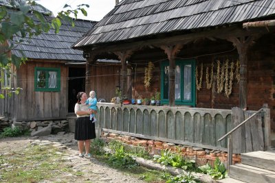 living in Botiza,Maramures