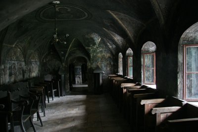 in monastery Sinaia