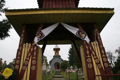 entrance to graveyard