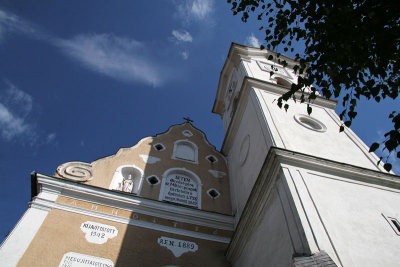 baroque church in Gheorgheni