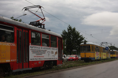 tram in Arad