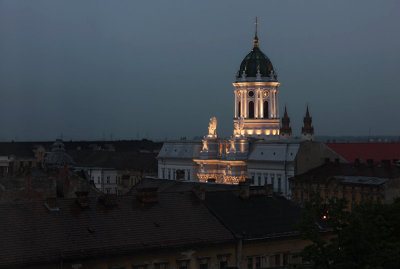 Catholic Cathedral,at twilight