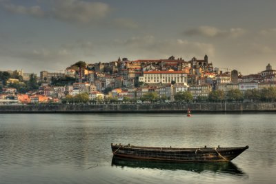 O Porto visto do Estaleiro dos Barcos Rabelo