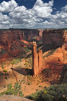 Spider Rock at Canyon de Chelly