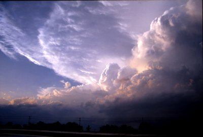 Supercell Anvil (southern KS)