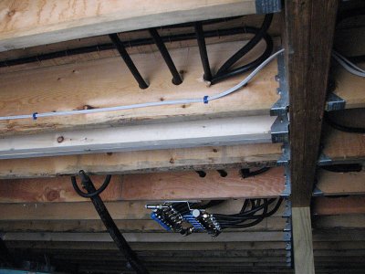 Radiant heat installation