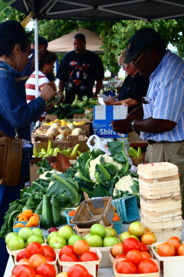 University Farmers Market Veggies