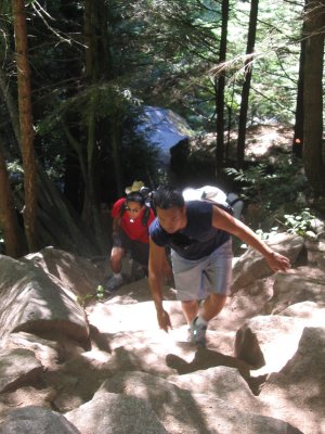 More climbing