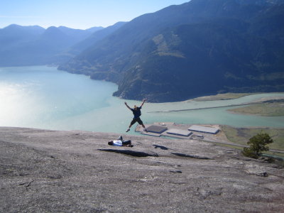 I'm on top of the world!