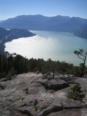 View coming down