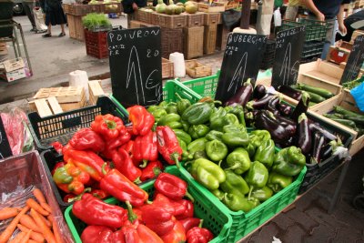 Market day produce