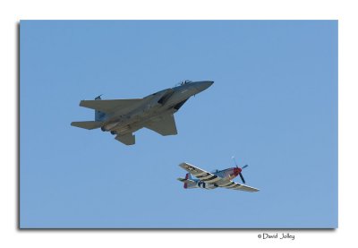 F-15 & P-51 Heritage Flight