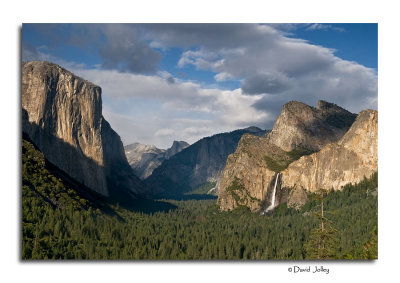 Yosemite Valley From Tunnel View