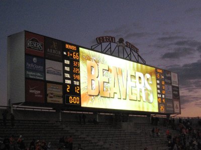 OSU vs WSU - Oct 2008