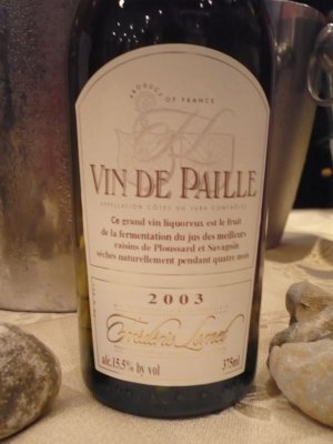 Frederic Lornet Vin de Paille 2003 (dessert wine)