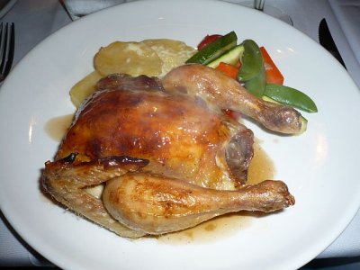 roasted spring chicken