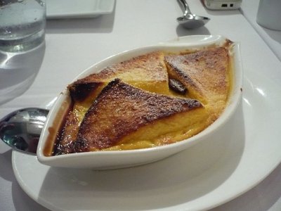 Bailey bread and butter pudding