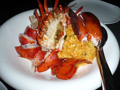 lobster risotto