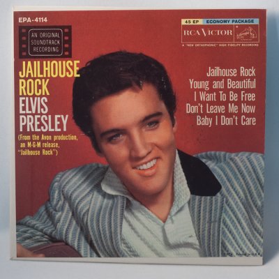Elvis Presley, Jailhouse Rock (EP ps front).jpg