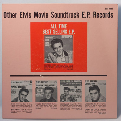 Elvis Presley, Viva Las Vegas (EP ps back)