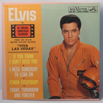 Elvis Presley, Viva Las Vegas (EP ps front)
