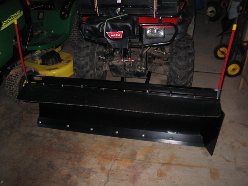 ATV Plow Setup