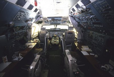 Flight deck of Antonov AN-225
