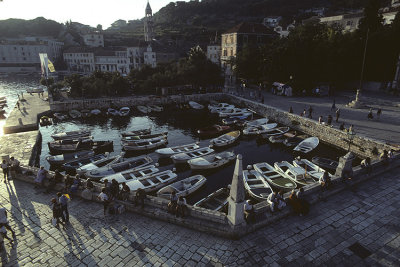 Small boat harbor, Hvar