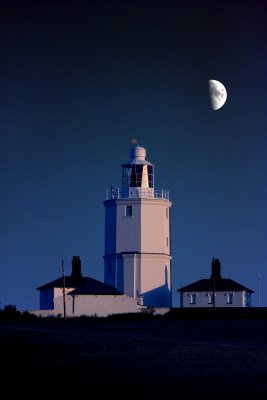 Moonlit Lighthouse