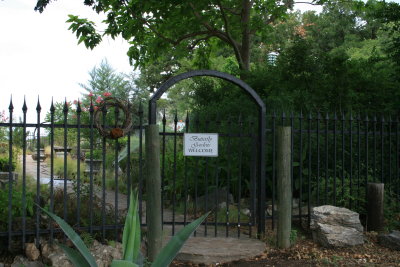 Butterfly Garden Gate