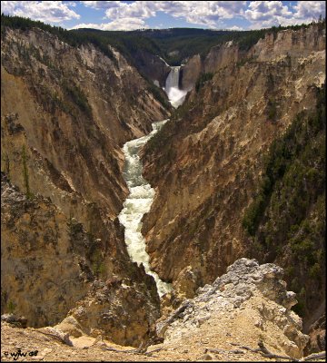 Little Grand Canyon of Yellowstone