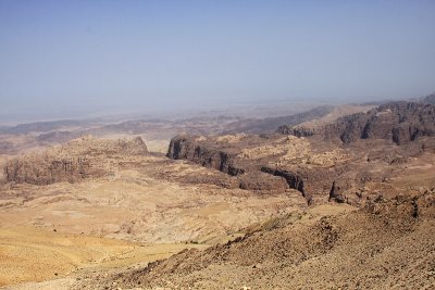 Petra area from above 4