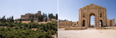 Ajlun Castle and Jerash