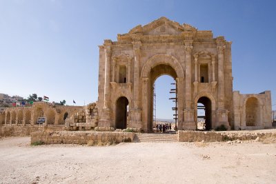 Ajlun Castle - Qal'at Ajlun,  Jerash and Wadi al Hasa ( the Biblical Zered river) , A trip to Jordan June 2008