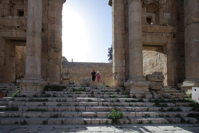 stairs to Artemis Temple