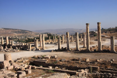 Ancient Jerash overlook